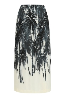 Шелковая плиссированная юбка Ermanno Scervino