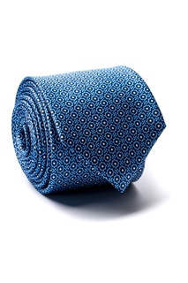 Набор из шелкового галстука и платка с принтом Silvio Fiorello