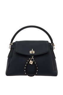 Синяя кожаная сумка Valentino