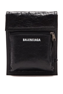 Компактная кожаная сумка Explorer Balenciaga