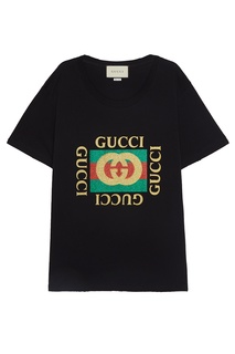 Хлопковая футболка Gucci