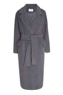 Серое шерстяное пальто I Am Studio