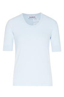 Серо–голубой пуловер Bikkembergs