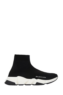 Черные текстильные кроссовки Speed Balenciaga