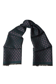 Шарф из шерсти и шелка Gucci