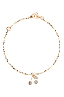 Ожерелье из розового золота с бриллиантом Bonpoint