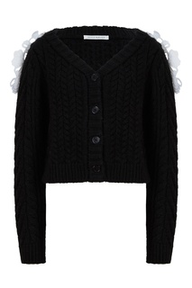 Шерстяной кардиган с воротником Milo Cecilie Bahnsen