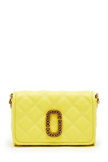 Сумка Status Flap неоново-желтого цвета Marc Jacobs (The)