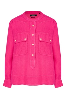Рубашка цвета фуксии Tecoyo Isabel Marant