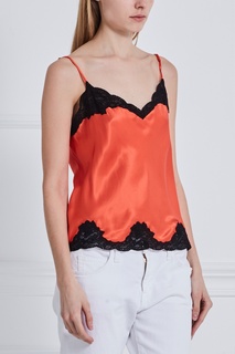 Шелковый топ Isa Sabbia Rosa