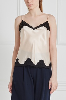 Шелковый топ Isa Sabbia Rosa