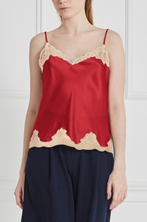 Шелковый топ Isa Sabbia Rosa