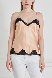 Шелковый топ Isa Sabbia Rosa