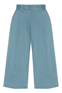 Синие шорты с высокой посадкой Low Classic