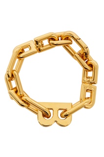 Золотистый браслет B Chain Balenciaga