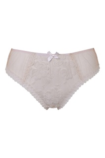 Белые классические трусы с кружевом Clarabelle Agent Provocateur