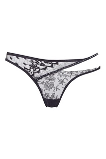 Черные кружевные трусы стринги Kenzie Agent Provocateur
