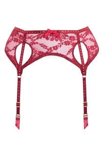 Красный кружевной пояс для чулок Talia Agent Provocateur