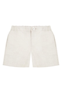Шорты из хлопка и льна Bonpoint