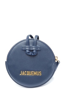 Синяя кожаная сумка Le Pitchou Jacquemus