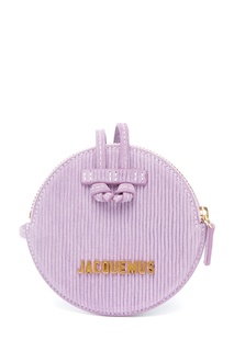 Розовая кожаная сумка Le Pitchou Jacquemus