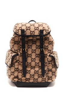 Рюкзак из шерсти GG Gucci