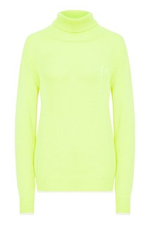 Желтая водолазка из шерсти и кашемира Msgm