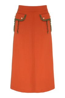 Шерстяная юбка Laroom