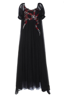 Платье со стеклярусом Gucci