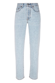 Джинсы с потертостями голубого цвета Acne Studios
