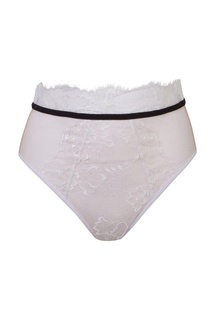 Белые кружевные трусы с высокой посадкой Parker Agent Provocateur
