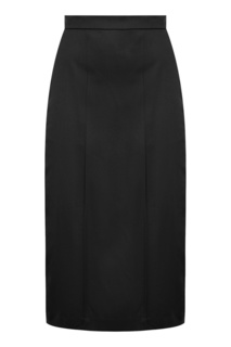 Шерстяная юбка с запахом Low Classic