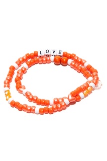 Оранжевое ожерелье Love Lauren Rubinski