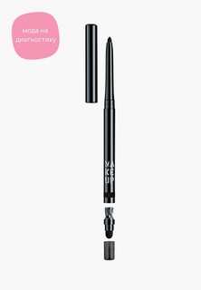 Карандаш для глаз Make Up Factory Automatic т.10А глубокий черный, 0.31 г