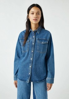 Рубашка джинсовая Pull&Bear 