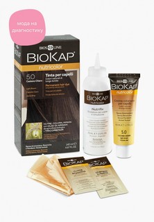 Краска для волос Biokap чёрный 1.0, 140 мл