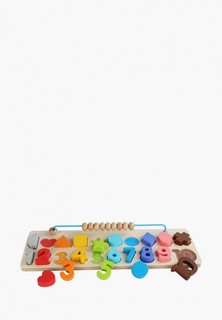 Набор игровой Мир деревянных игрушек "Фигуры и Цифры"