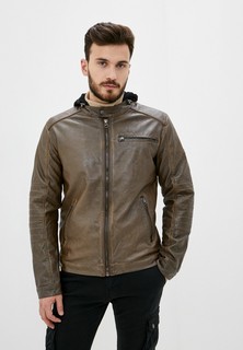 Куртка кожаная Indicode Jeans Peter