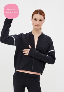 Олимпийка Under Armour DOUBLE KNIT BOMBER Black / Black / White