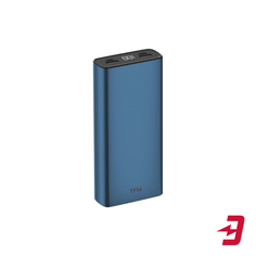 Внешний аккумулятор TFN Steel LCD 20000 мАч, синий (PB-218-BL)