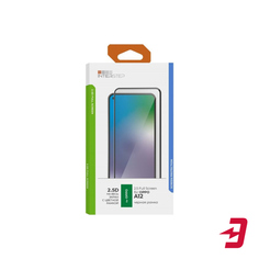 Защитное стекло с рамкой 2.5D InterStep для Oppo A12, черная рамка (IS-TG-OPP000A12-02AFB0-ELGD00)