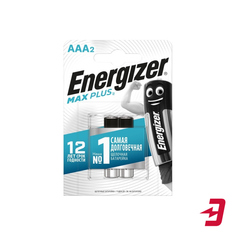 Батарейки Energizer Max Plus AAA, 2 шт (E301306501)