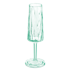Бокал для шампанского superglas club (koziol) бирюзовый 20 см.