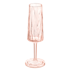 Бокал для шампанского superglas club (koziol) розовый 20 см.