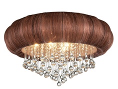 Люстра потолочная preferita (st luce) коричневый 30 см.