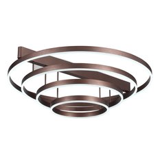 Люстра потолочная onze (st luce) коричневый 100x31x100 см.