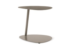 Стол приставной infinity (ethimo) серый 35x43x35 см.