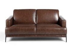 Прямой диван 5653-2p-m1595 (angel cerda) коричневый