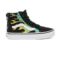 Высокие кеды Glow Flame Kids Sk8-Hi Zip Vans