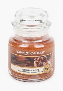 Свеча ароматическая Yankee Candle в стеклянной банке, Ореховый кекс, 104 г, 25-45 ч